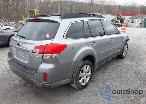 2011 Subaru Outback 3.6R Limited из США, поврежденный, VIN 4S4BRDKCXB2414449